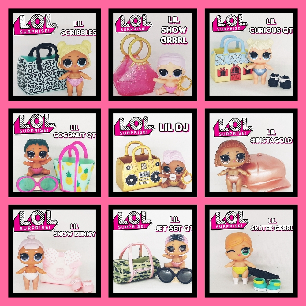 Lol Surprise Dolls Lil Sis & Lil Bro